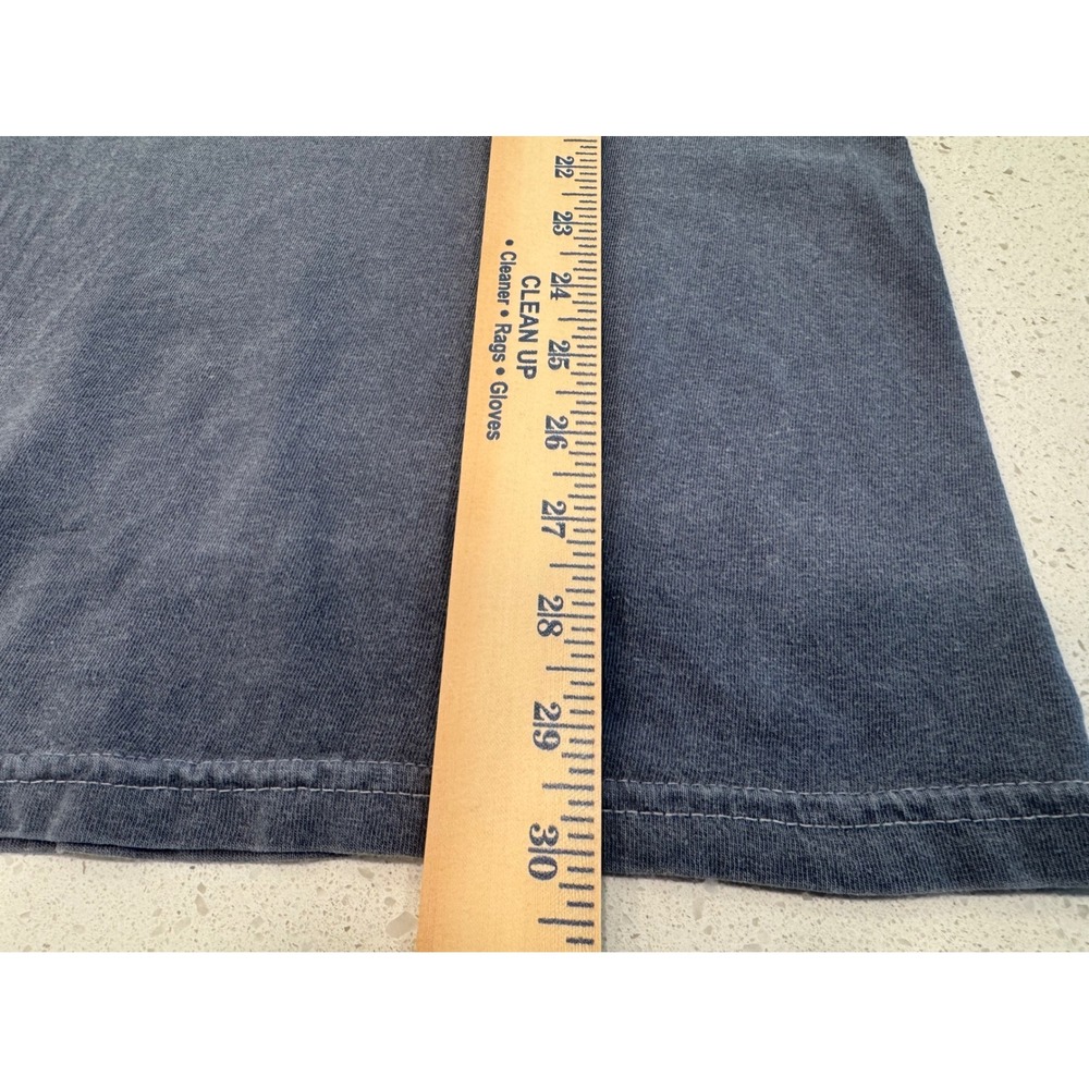 Comfort Colors Wrigley Field Shirt Mens L Blue Good Chicago Baseball Long Sleeve - Picture 9 of 9